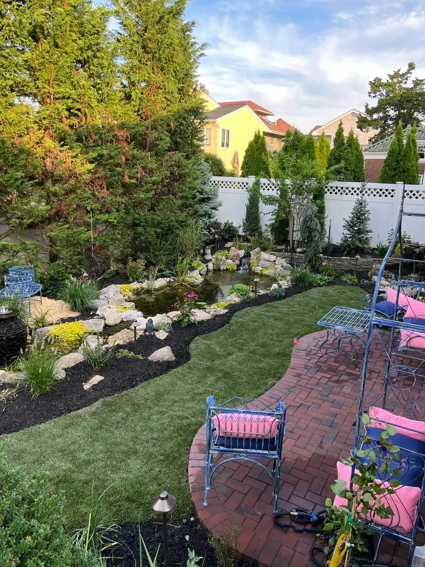 Blackwell Garden Oasis in Rockaway Beach, NY after construction
