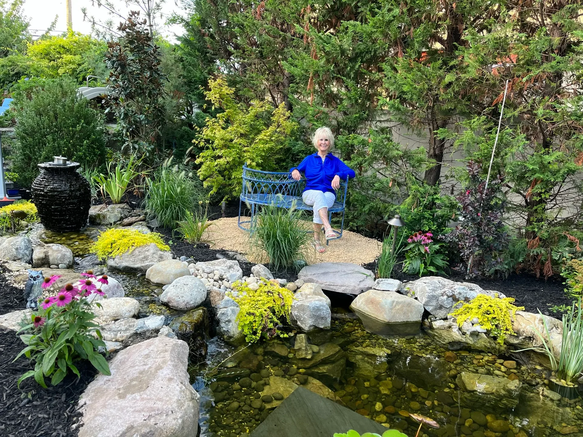 Blackwell Garden Oasis in Rockaway Beach, NY after construction