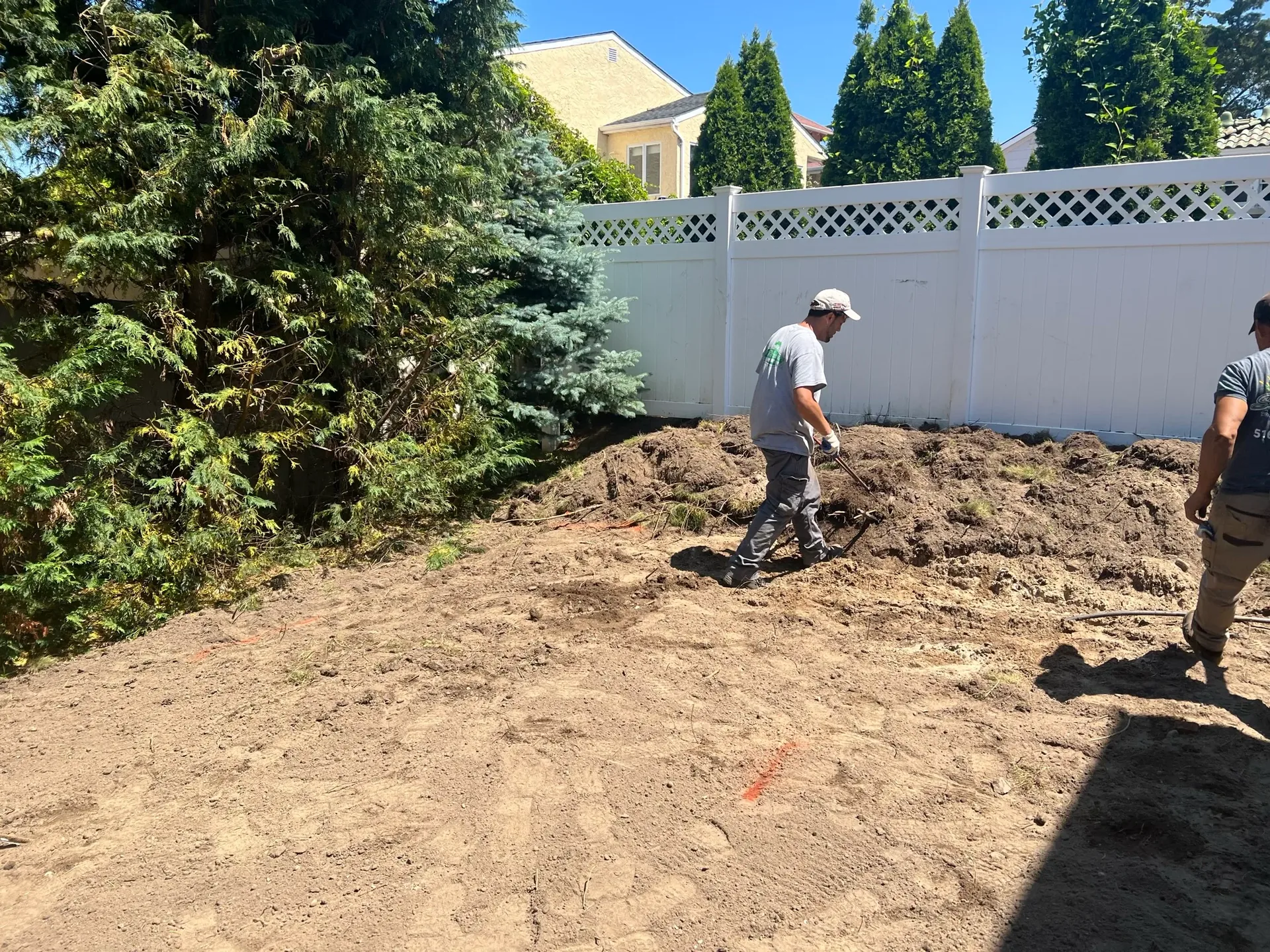 Blackwell Garden Oasis in Rockaway Beach, NY before construction