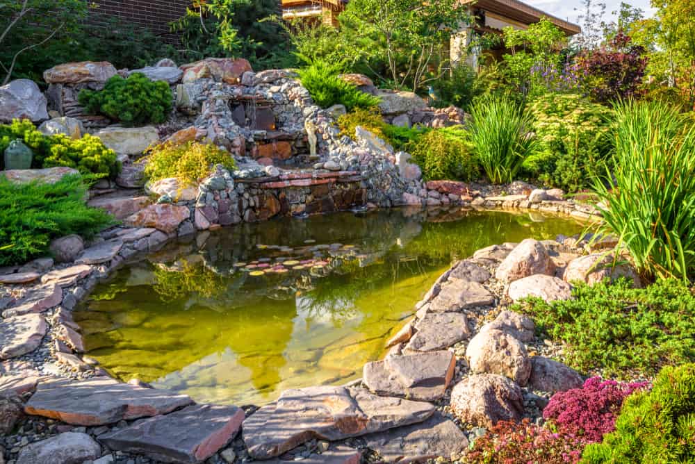 Small Backyard Ponds and Waterfalls in Acton, CA